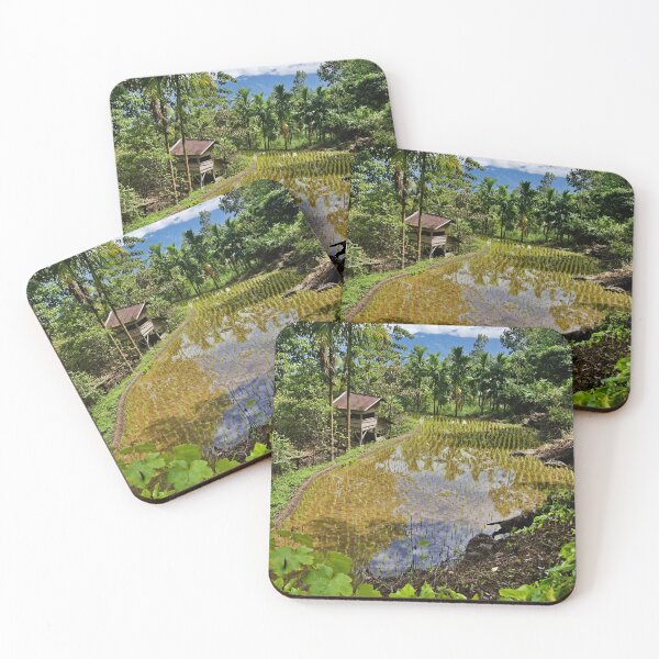 Item preview, Indonesian rice cultivation landscape designed and sold by franck380.