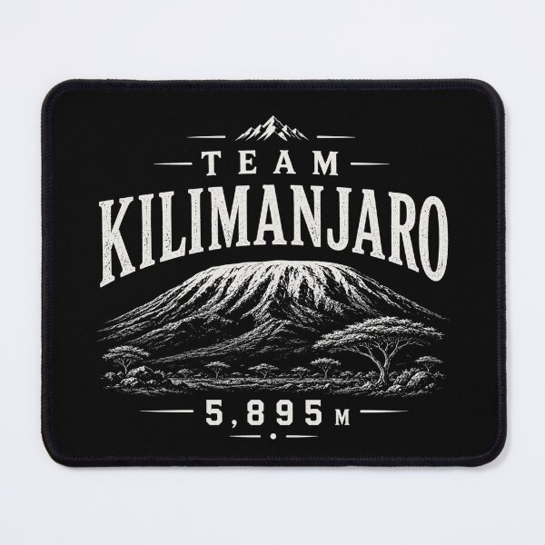 Artikelvorschau, Team Kilimanjaro Mountain Hiking Design 3 entworfen und verkauft von Miles&Moments.