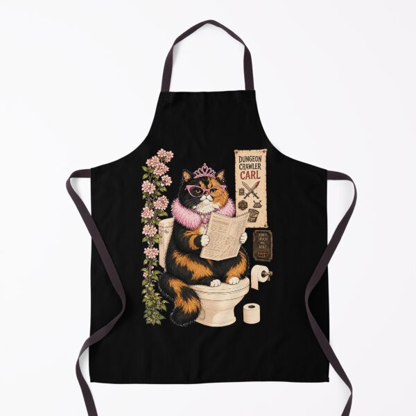 Item preview, Princess Donut Cat on Toilet designed and sold by Theaurore.