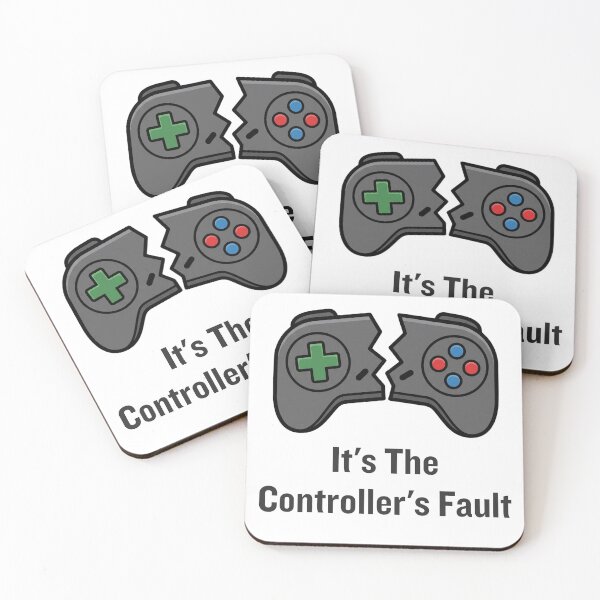 Item preview, Its The Controllers Fault Funny Gamer Rage Quit designed and sold by SW Shop.