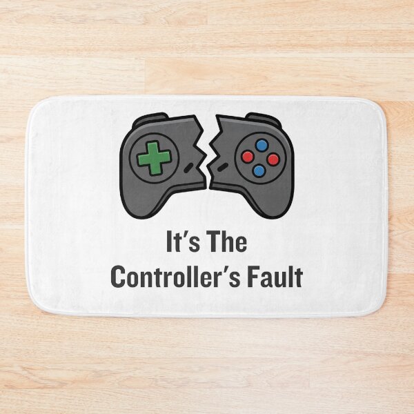 Item preview, Its The Controllers Fault Funny Gamer Rage Quit designed and sold by SW Shop.