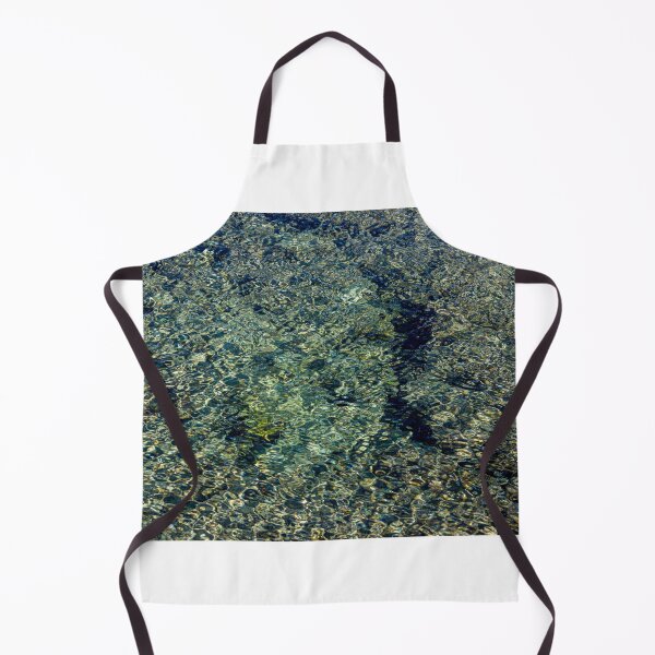 Item preview, Clear Shallow Sea Water With Sunlit Ripples Over Pebble Seabed Creating Abstract Texture designed and sold by Nmallia.