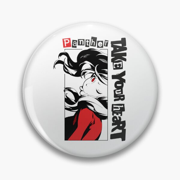 Item preview, Contrast Anime Girl Silhouette with Red Costume Accents designed and sold by EnrichGraphics.
