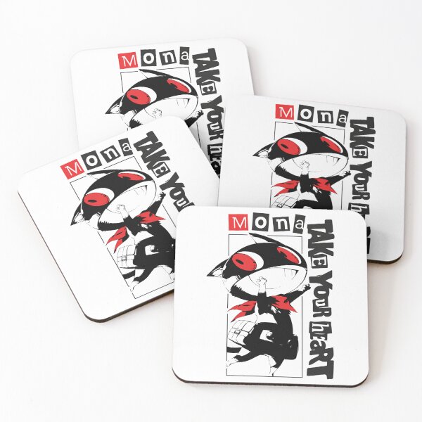 Item preview, Stylized Black Cat Glowing Red Eyes and Bandana designed and sold by EnrichGraphics.