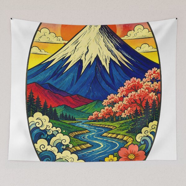 Item preview, Mount Fuji Japan designed and sold by Erlin Rudho.