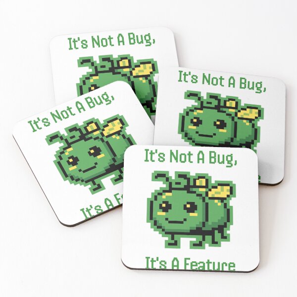 Item preview, Not A Bug Its A Feature Funny Gamer Programmer Tech designed and sold by SW Shop.