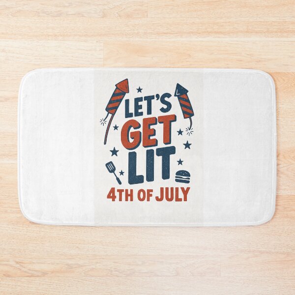 Item preview, Let's Get Lit 4th Of July designed and sold by Love Joy.