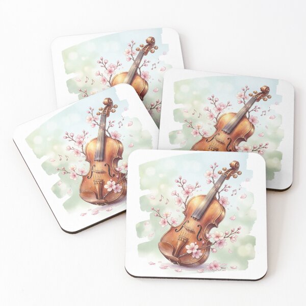 Item preview, Sakura Violin | Cherry Blossom Music designed and sold by NatureHarmony16.
