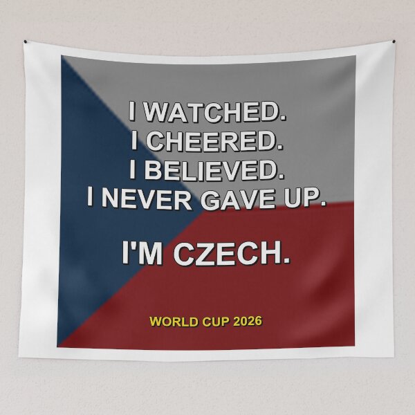Item preview, I'm Czech. World Cup 2026 National Fan Design designed and sold by ariksworld.