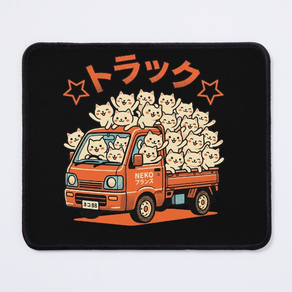 Item preview, Kei Kitties - Cute Japanese Mini Truck Full of Cats designed and sold by AdyKurniawan.