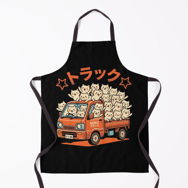 Item preview, Kei Kitties - Cute Japanese Mini Truck Full of Cats designed and sold by AdyKurniawan.
