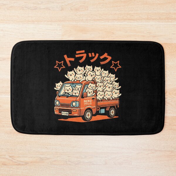 Item preview, Kei Kitties - Cute Japanese Mini Truck Full of Cats designed and sold by AdyKurniawan.