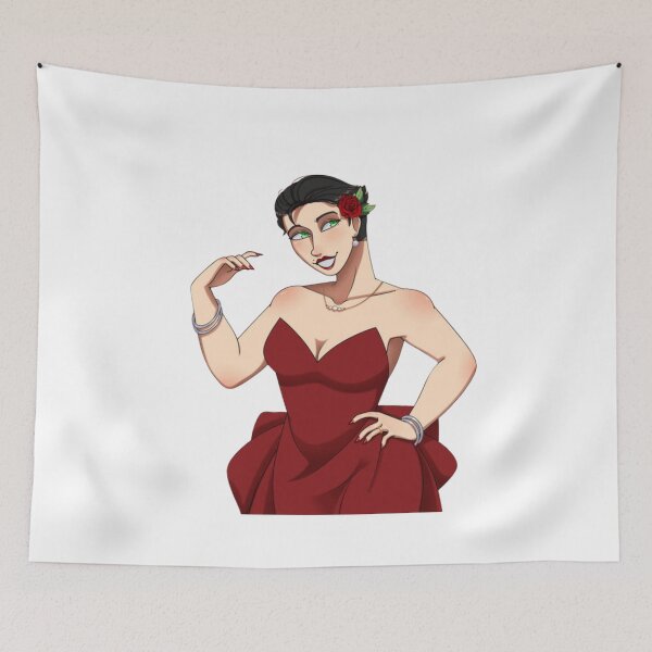 Item preview, Bold Radiance in Crimson Dark designed and sold by TilatoCasera.