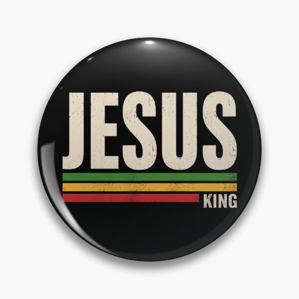 Item preview, Jesus King Retro Vintage Design designed and sold by OlakunleOloroz.
