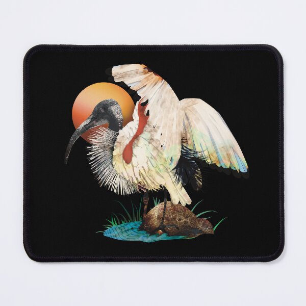 Item preview, Australian White Ibis Bird Bin Chicken designed and sold by Karin Taylor.