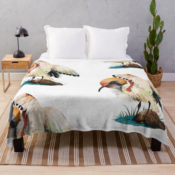 Item preview, Australian White Ibis Bird Bin Chicken designed and sold by Karin Taylor.