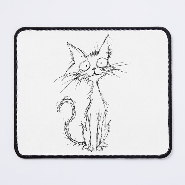 Item preview, Quirky Feral Cat designed and sold by LunarDesignzz.