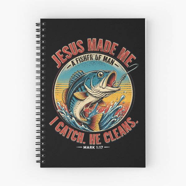 Item preview, Jesus Made Fisher Men Bass Fishing Christian Funny Fishing designed and sold by OlakunleOloroz.