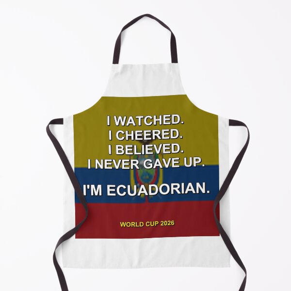 Item preview, I'm Ecuadorian. World Cup 2026 National Fan Design designed and sold by ariksworld.