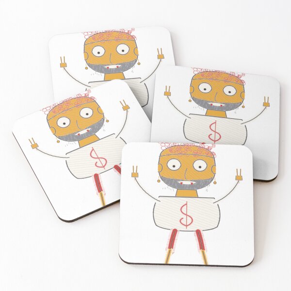 Item preview, Cash Cult Bot designed and sold by JoanHuang.