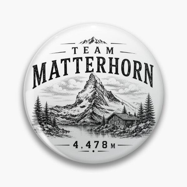 Item preview, Team Matterhorn Mountain Hiking Design designed and sold by Miles&Moments.
