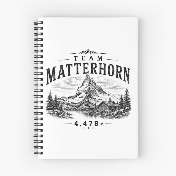 Item preview, Team Matterhorn Mountain Hiking Design designed and sold by Miles&Moments.