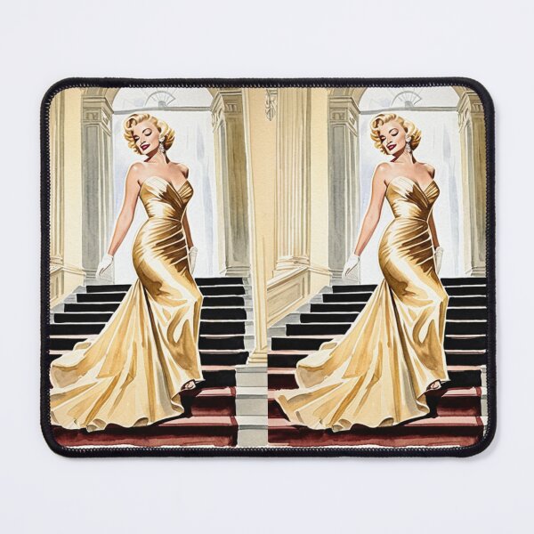 Item preview, Cinema - Great Hollywood Actress of the 1950s, Impressionist Glamour Watercolor designed and sold by Beat-It.