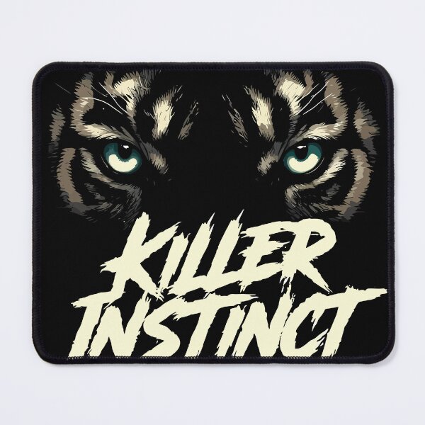 Item preview, Killer Instinct Tiger Eyes Graphic T-Shirt | Fierce Predator Typography Streetwear Design designed and sold by UniqueDesign751.