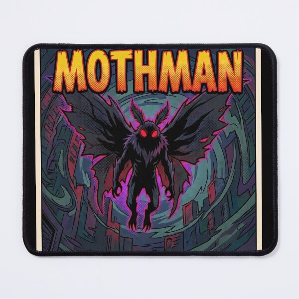 Item preview, Mothman: The Legendary Winged Cryptid Of West Virginia designed and sold by redsharkuk.