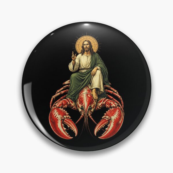 Item preview, Jesus Riding A Shrimp - Funny Christian Prawn Lover designed and sold by OlakunleOloroz.