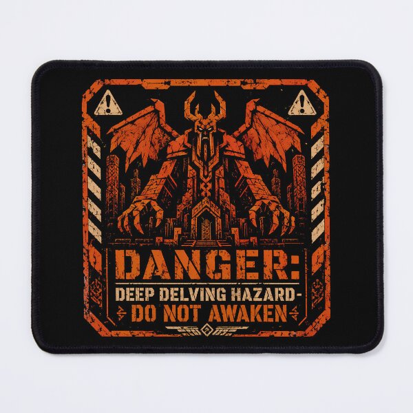 Item preview, Deep Hazard Warning Notice designed and sold by agearb.