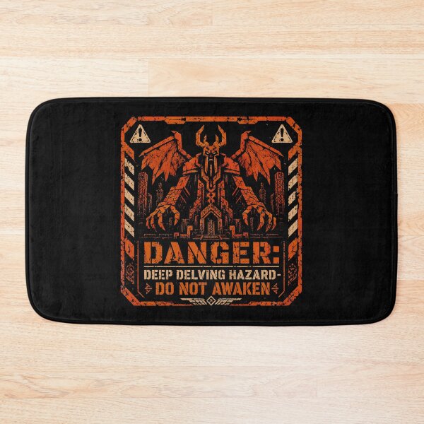 Item preview, Deep Hazard Warning Notice designed and sold by agearb.