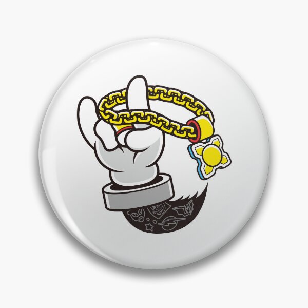 Item preview, Cartoon Rock Gesture With Heavy Gold Chain designed and sold by Lexkon Liu's art.