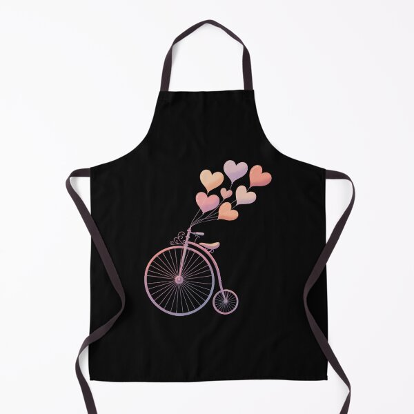 Item preview, Heart Balloon Cycling Hobby Valentines Day Love Bicycle designed and sold by SapfireStuArt.