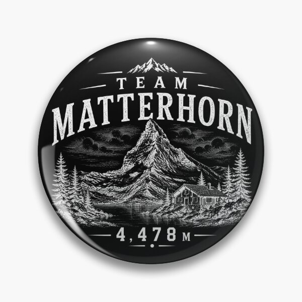 Item preview, Team Matterhorn Mountain Hiking Design 2 designed and sold by Miles&Moments.