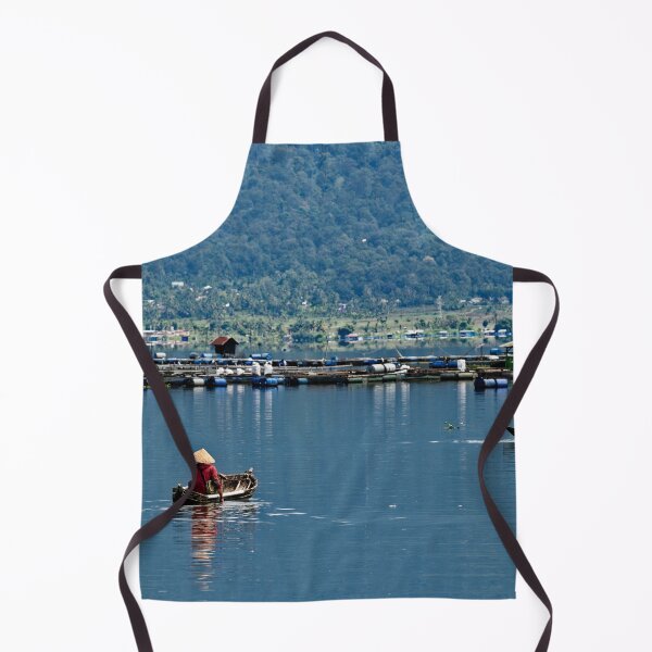 Item preview, Traditional fisherman in a dugout canoe on the lake designed and sold by franck380.