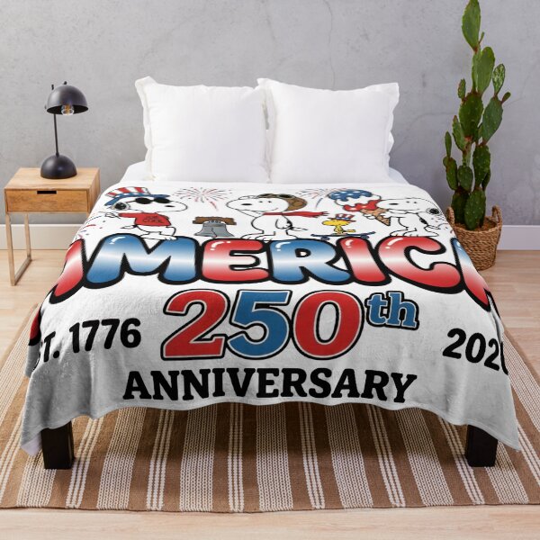 Item preview, America 250th Anniversary 2026 Snoopy Patriotic Shirt | USA 250 Years Celebration | Fourth of July Vintage Red White Blue designed and sold by King KyLo.