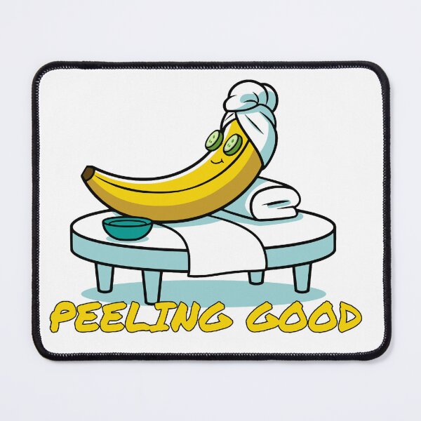 Item preview, Peeling Good Funny Banana Spa Day Self Care Pun Gift designed and sold by Chrono Design Workx.