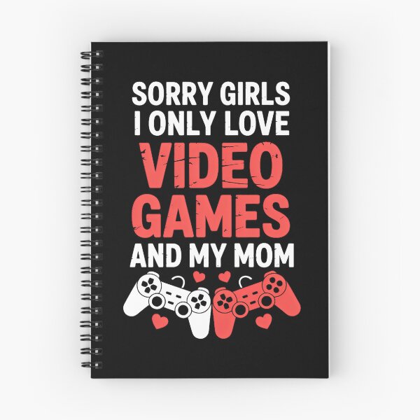Item preview, Girls I Only Love Video Games Mom Valentines Day designed and sold by SapfireStuArt.