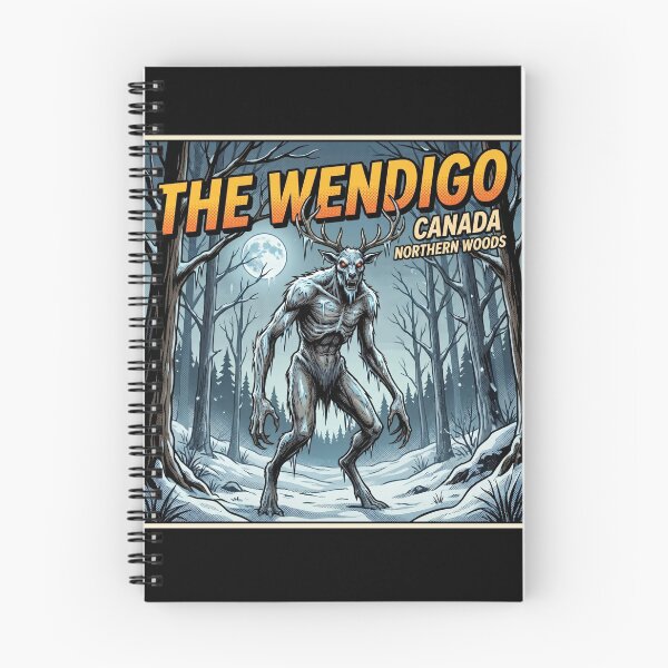 Item preview, Wendigo Cryptid – Horror Comic Design designed and sold by redsharkuk.