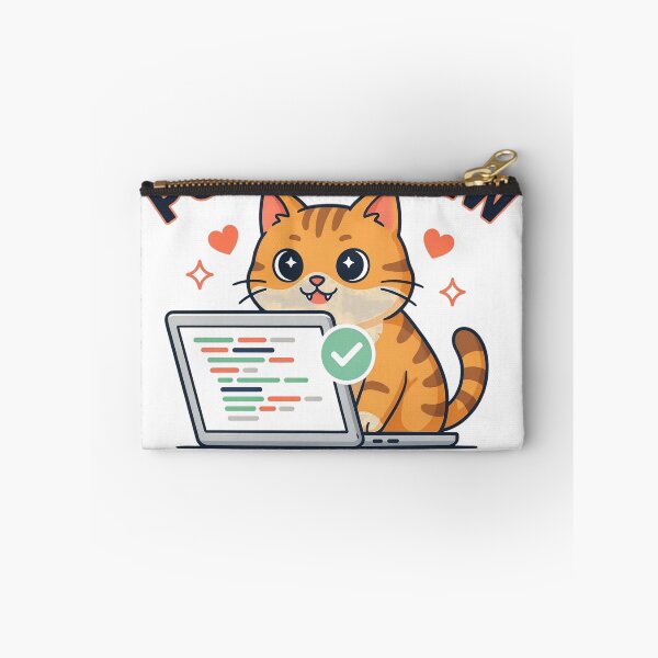 Artikelvorschau, Purr Review Approved Cute Coding Cat entworfen und verkauft von Bianca Oltean.