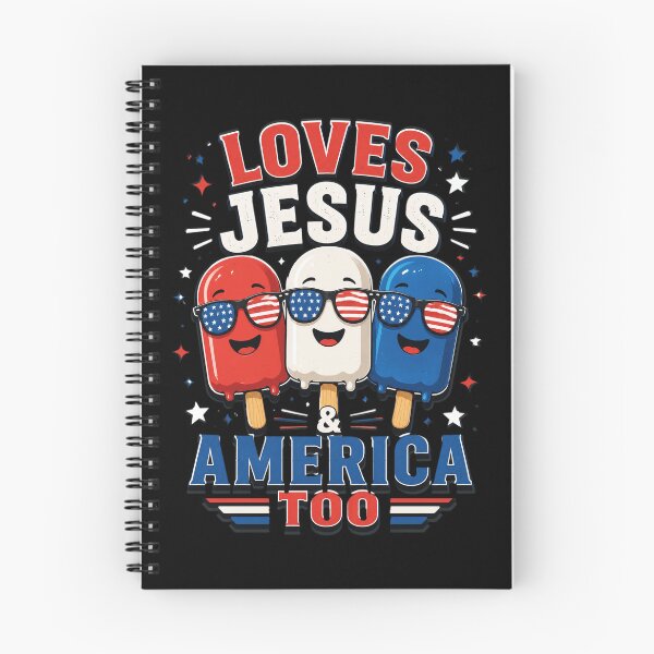 Item preview, Love Jesus America Boy 4th July Popsicle Christian Patriotic designed and sold by OlakunleOloroz.