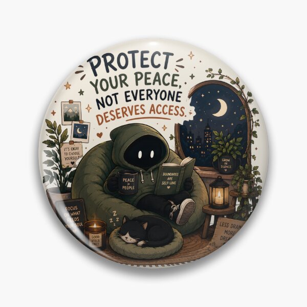 Item preview, Protect Your Peace designed and sold by MidnightCache.
