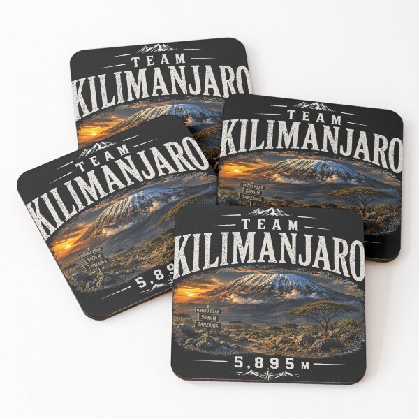 Item preview, Team Kilimanjaro Mountain Hiking Design 4 designed and sold by Miles&Moments.