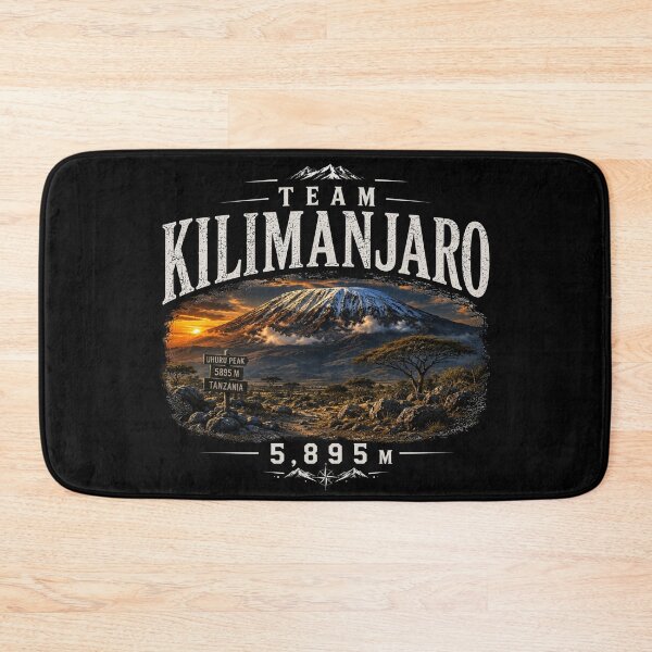 Item preview, Team Kilimanjaro Mountain Hiking Design 4 designed and sold by Miles&Moments.