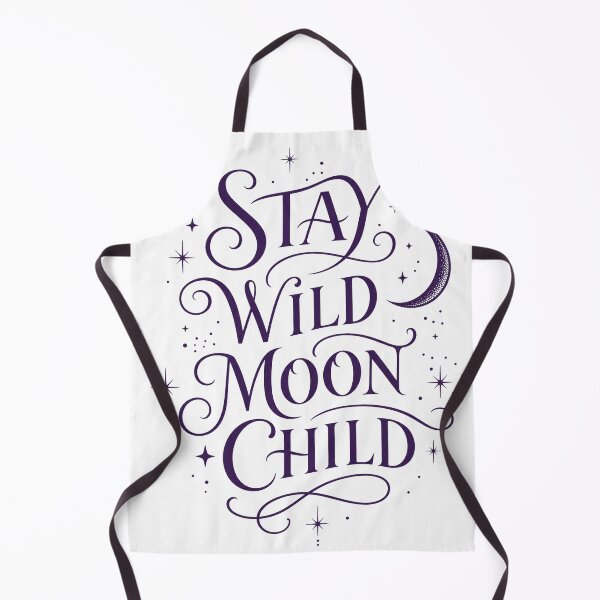 Item preview, STAY WILD MOON CHILD Celestial Typography | Bohemian Spiritual Design designed and sold by Ahmed Nedji.