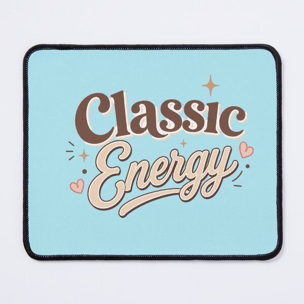 Item preview, Classic Energy Retro Typography T-Shirt | Cute Vintage Aesthetic Graphic | Minimalist Retro Quote Design designed and sold by Sanika arts .