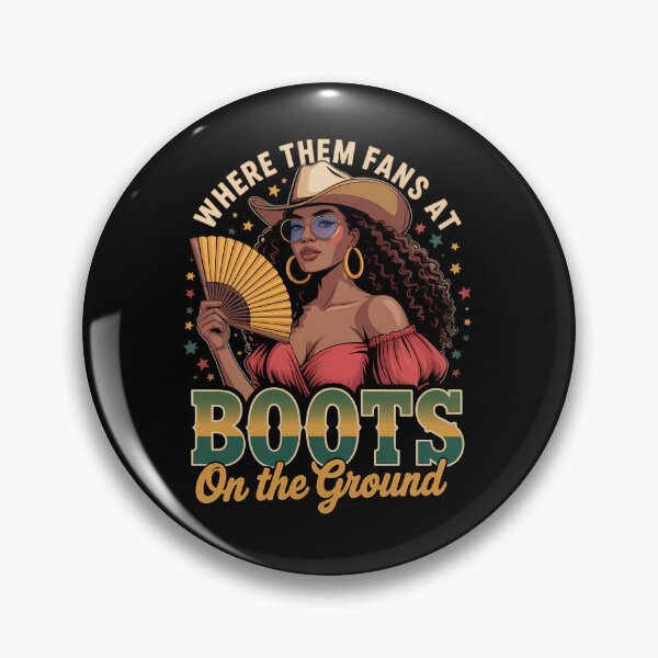 Item preview, Boots On The Ground Juneteenth Cowgirl Where Them Fans At  designed and sold by SapfireStuArt.
