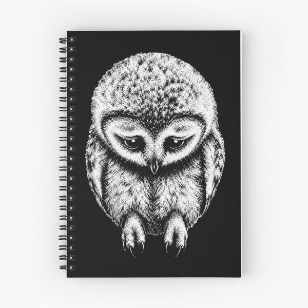 Item preview, Sad owl Vintage Engraving Style Graphic T-Shirt designed and sold by Sivallus.
