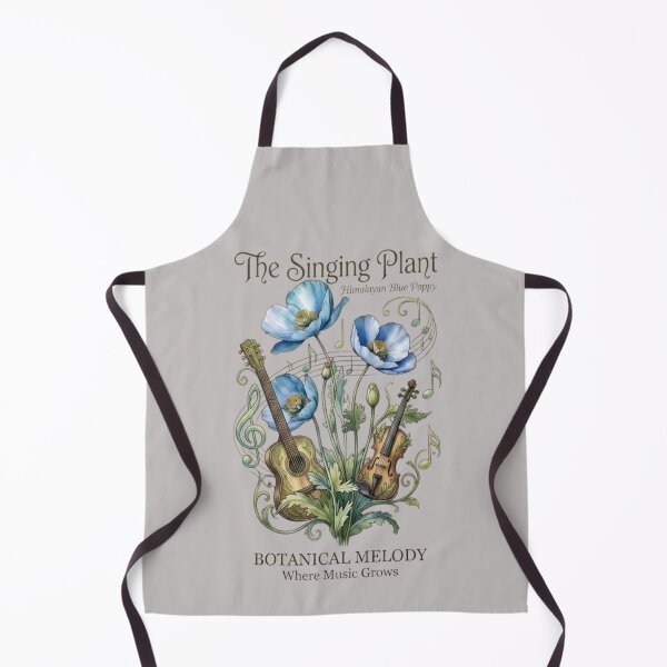 Item preview, The Singing Plant botanical melody T-shirt | floral guitar illustration designed and sold by SONOONDESIGN.
